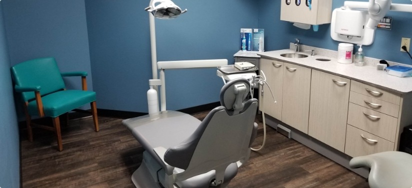 Dental exam room